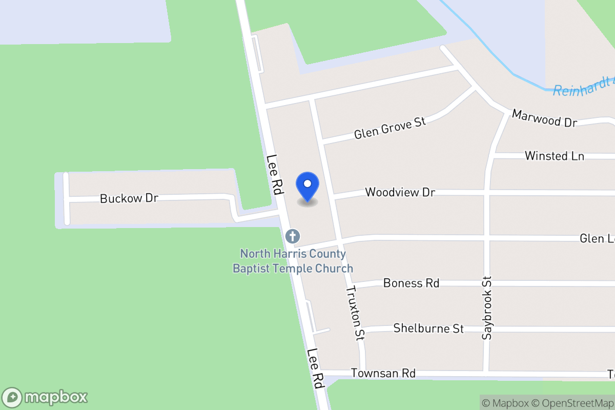 Map of 16622 Lee Rd, Humble