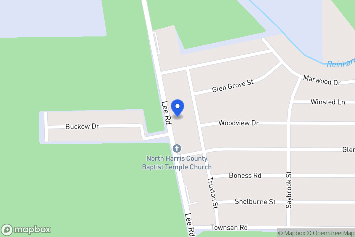 Map of 16628 Lee Rd, Humble