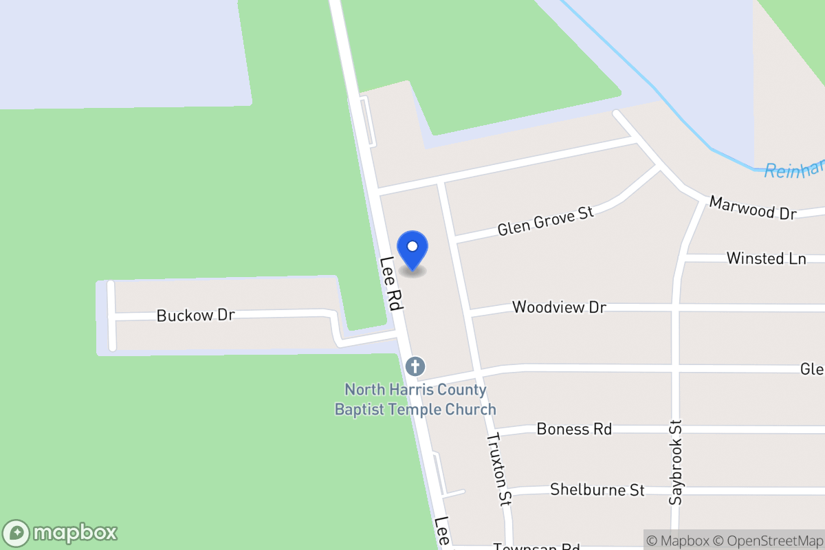 Map of 16702 Lee Rd, Humble