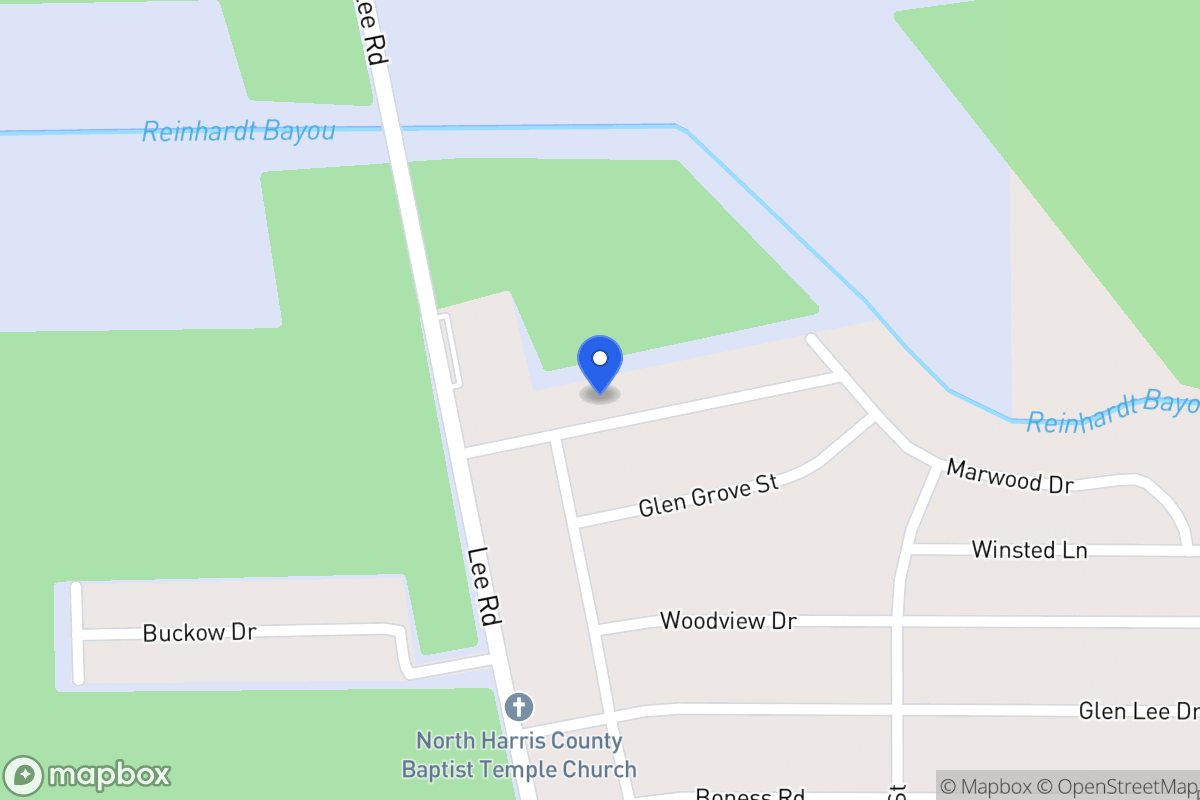 Map of 5831 Morningdale St, Humble