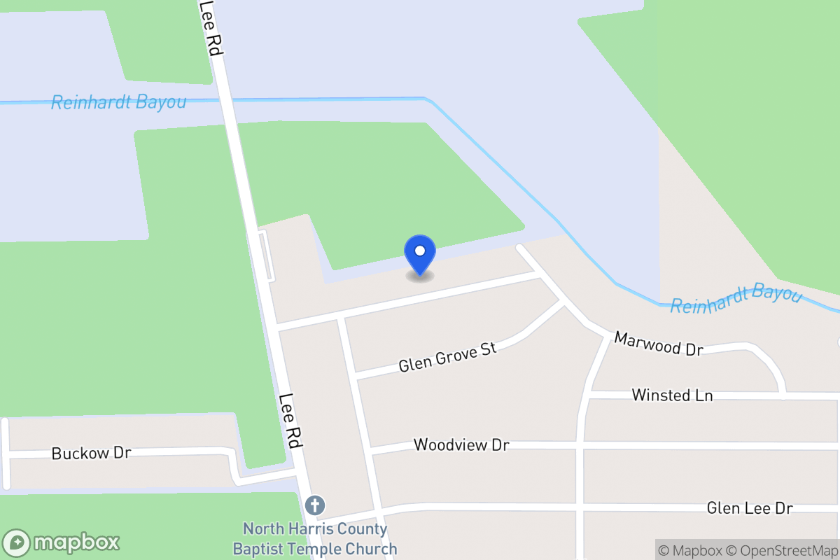 Map of 5903 Morningdale St, Humble