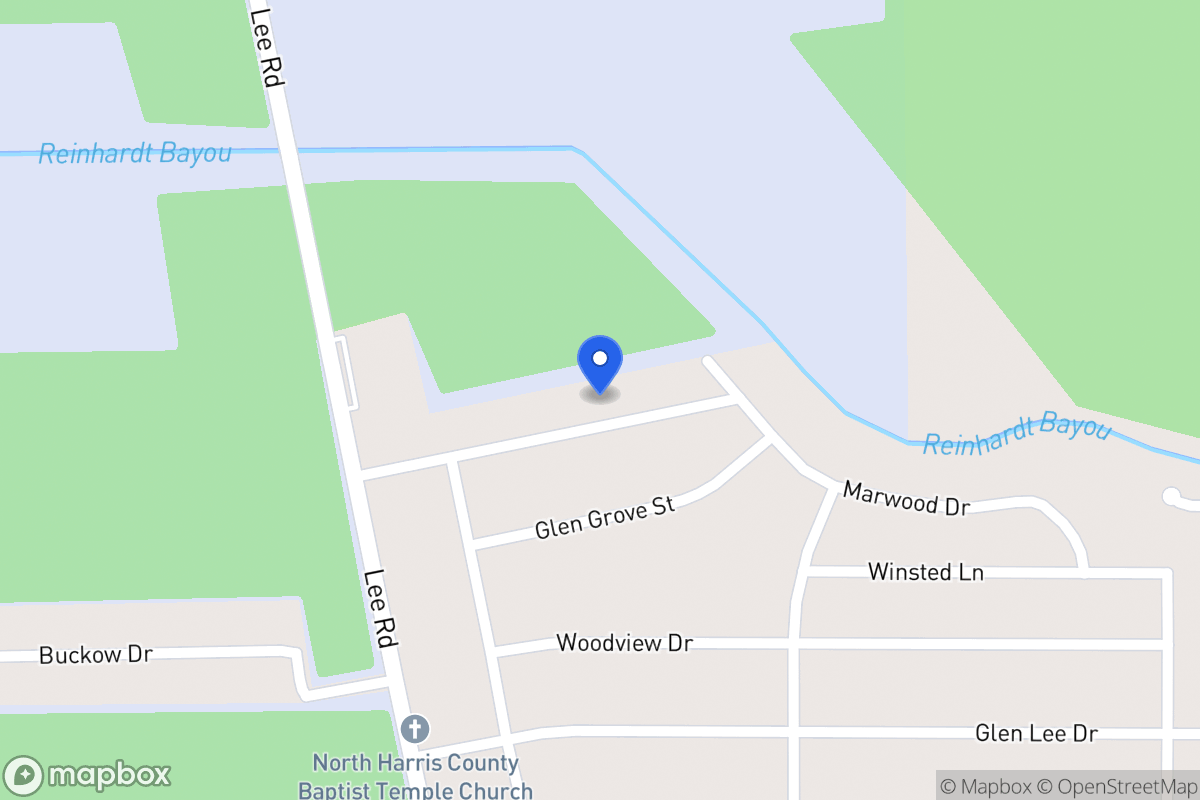 Map of 5911 Morningdale St, Humble