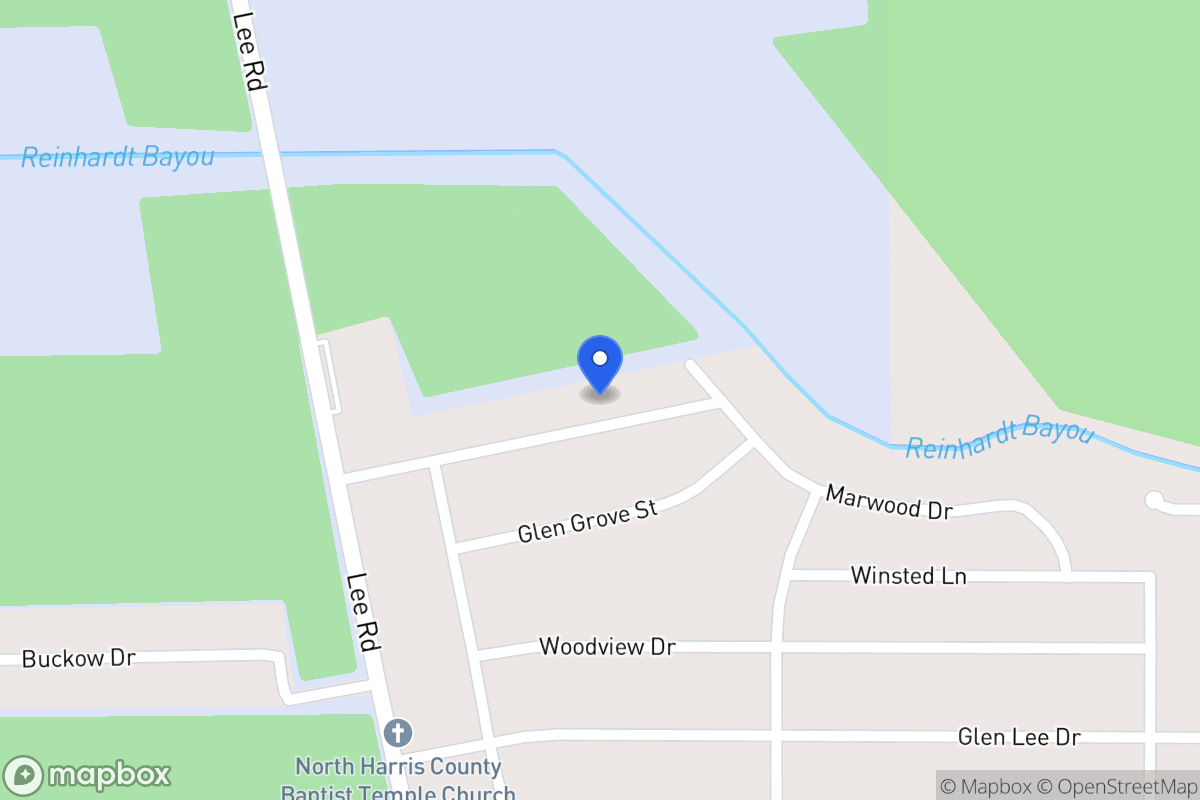 Map of 5915 Morningdale St, Humble