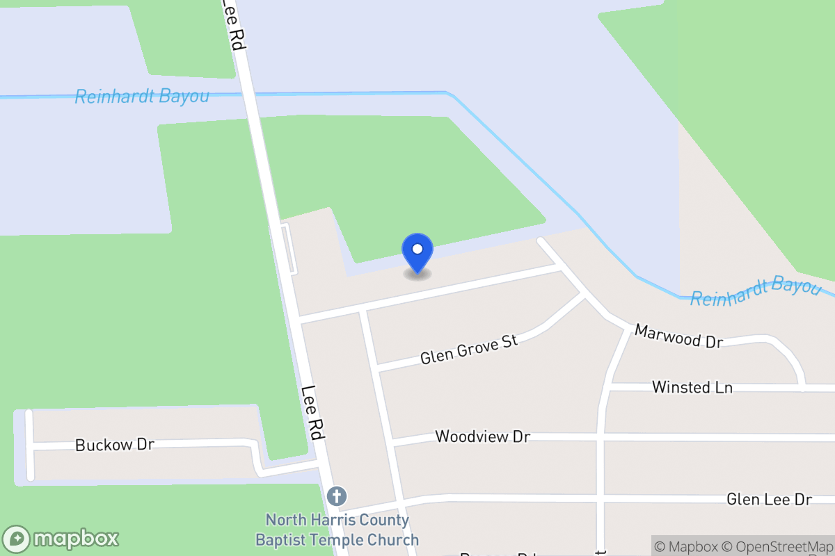 Map of 5839 Morningdale St, Humble