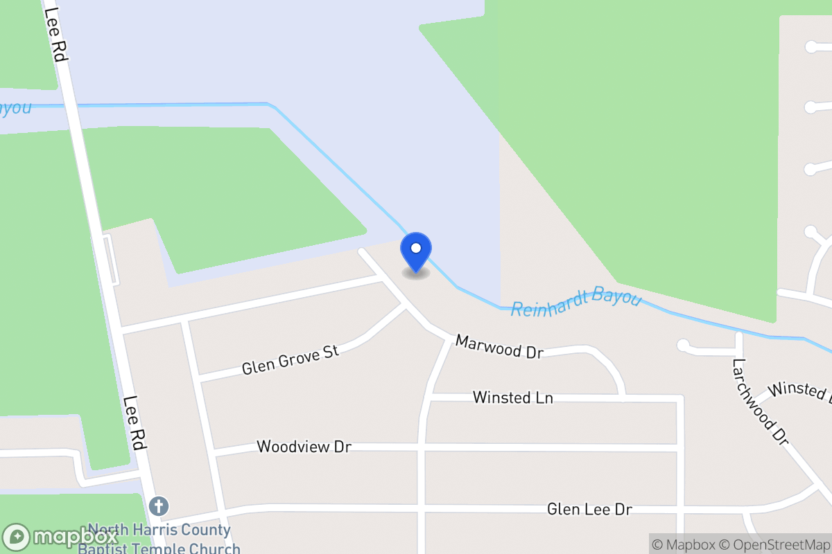 Map of 5947 Marwood Dr, Humble