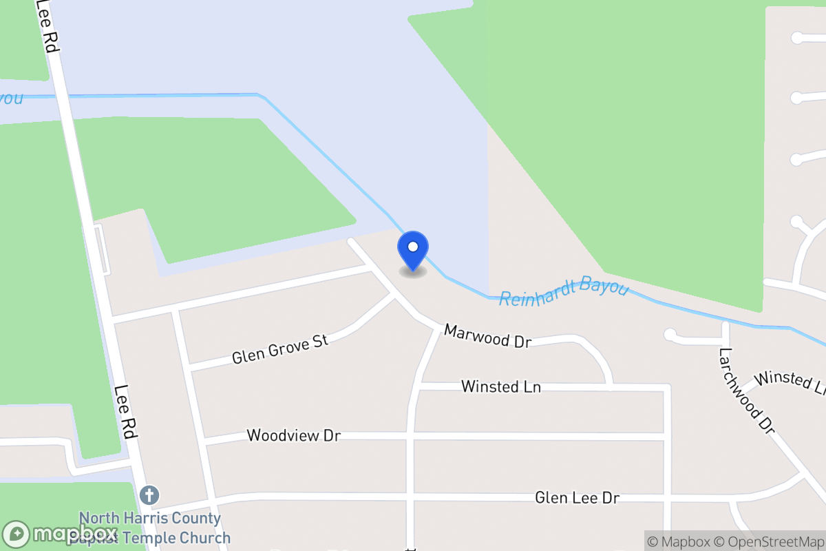 Map of 5951 Marwood Dr, Humble