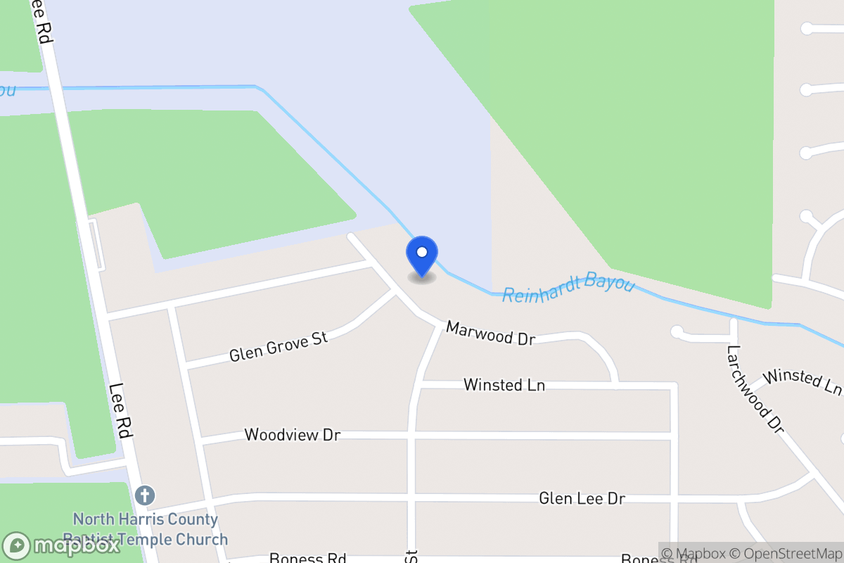 Map of 5955 Marwood Dr, Humble