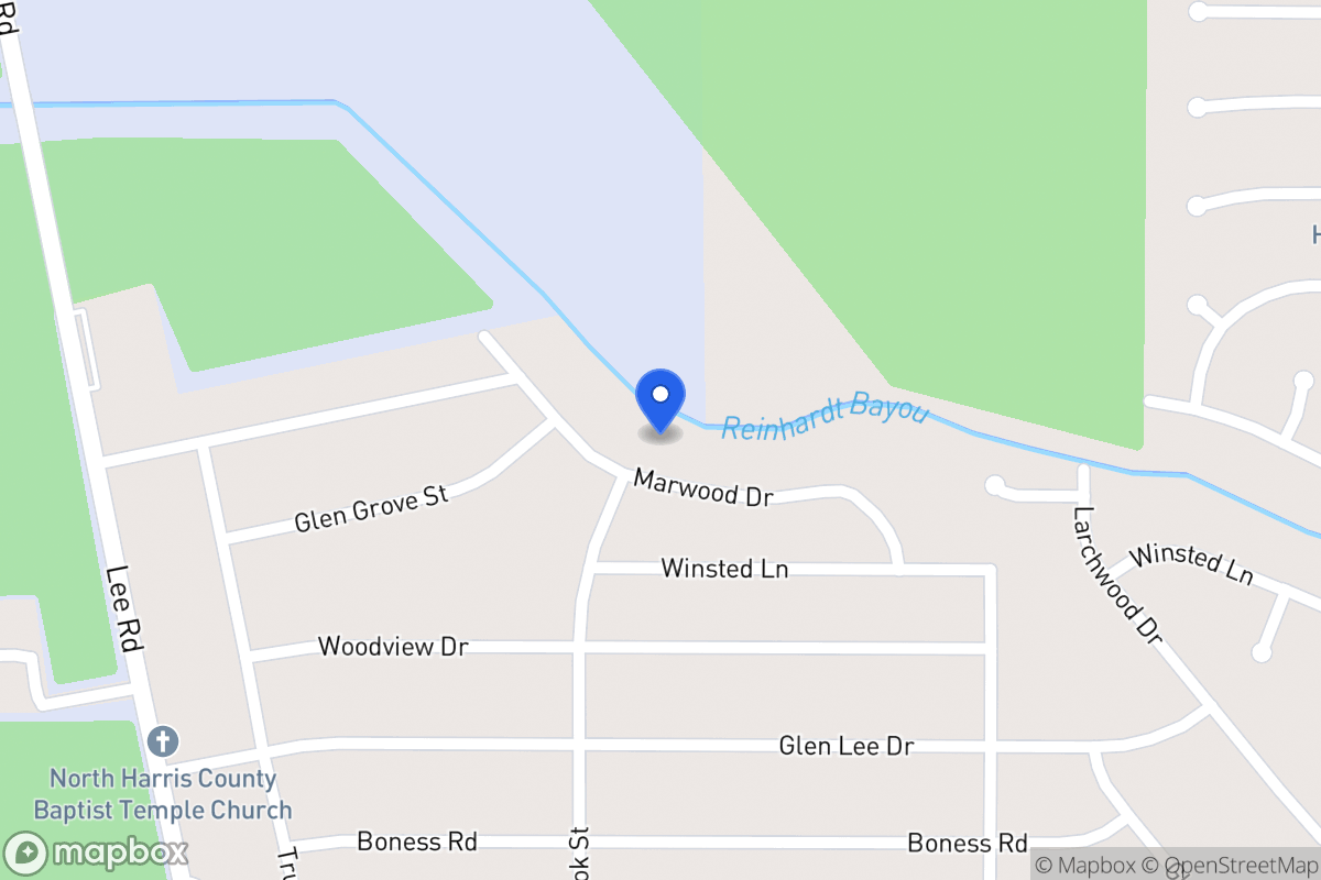 Map of 6003 Marwood Dr, Humble