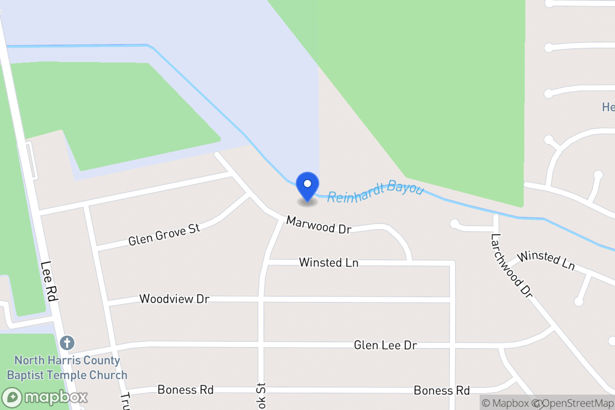 Map of 6007 Marwood Dr, Humble