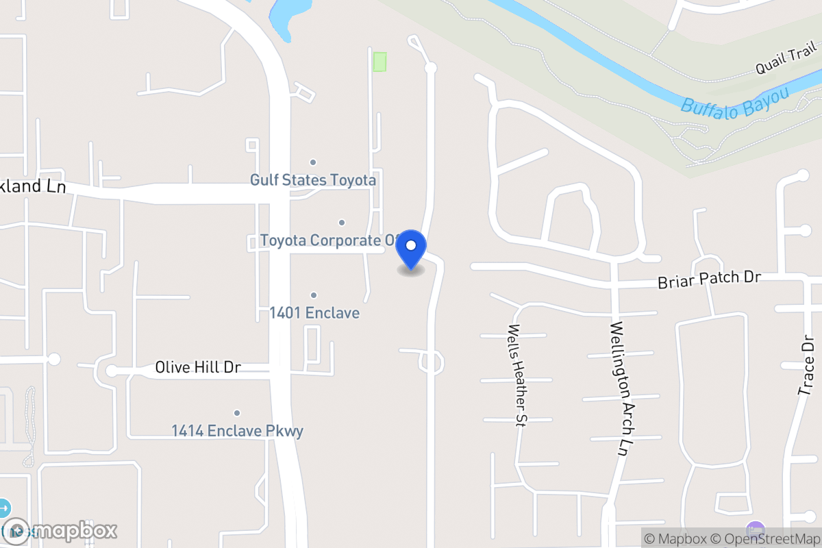 Map of 1302 Briar Bayou Dr, Houston