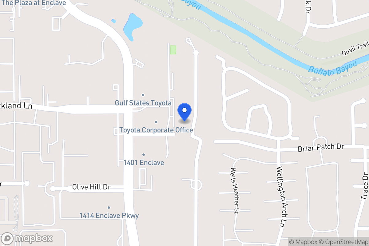 Map of 1214 Briar Bayou Dr, Houston