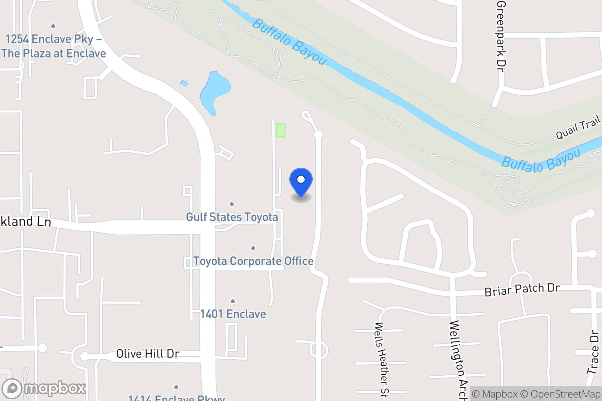 Map of 1202 Briar Bayou Dr, Houston