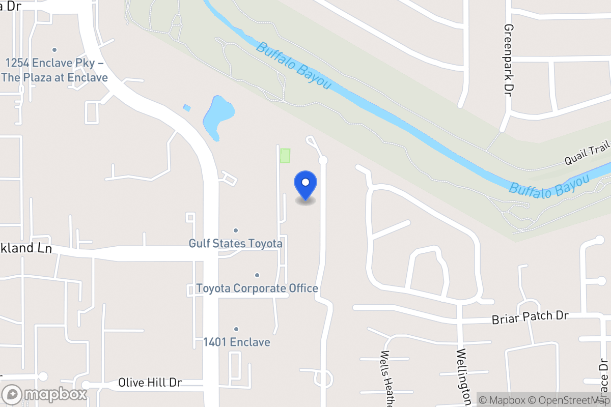 Map of 1114 Briar Bayou Dr, Houston