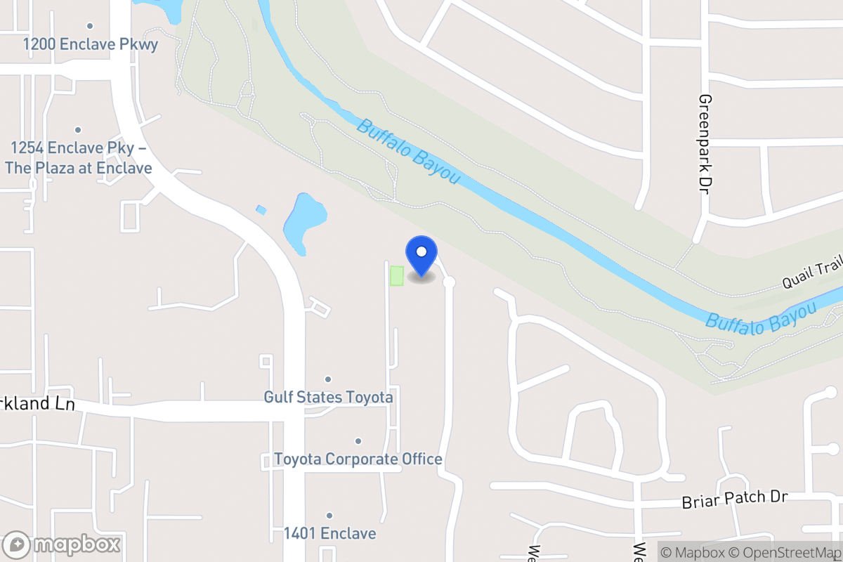 Map of 1106 Briar Bayou Dr, Houston