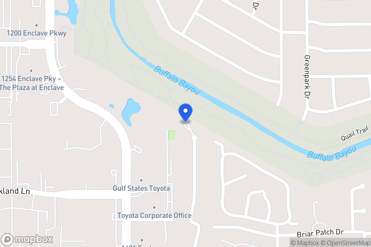 Map of 1102 Briar Bayou Dr, Houston