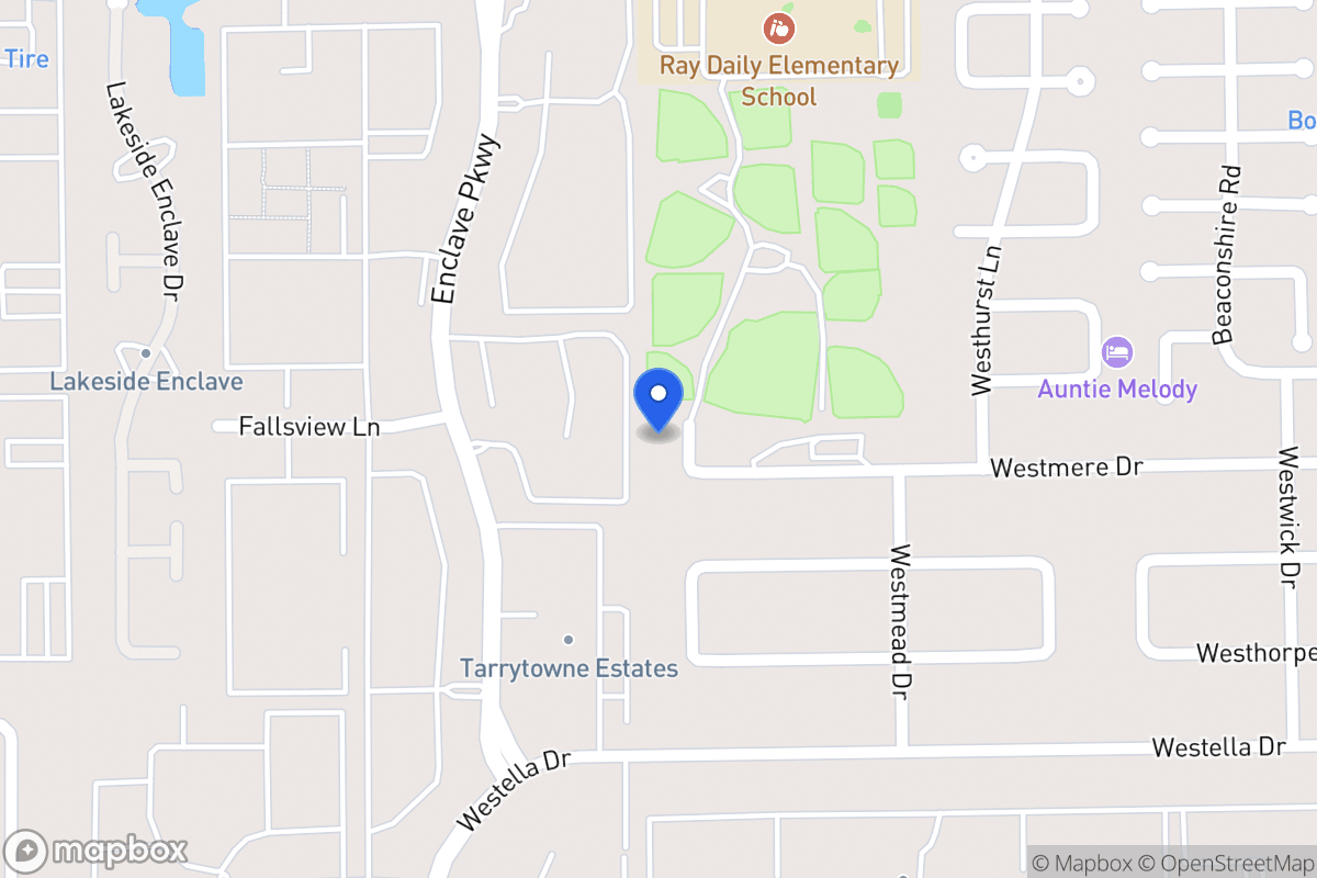 Map of 12958 Westhill Ln, Houston