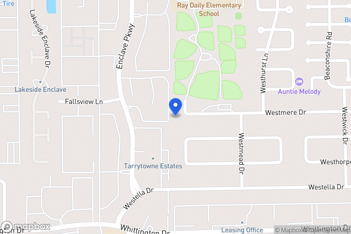 Map of 12966 Westhill Ln, Houston