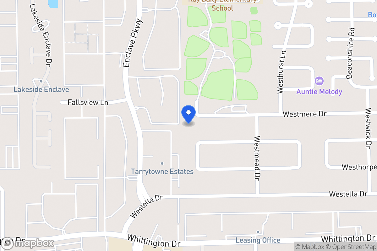 Map of 12943 Westmere Dr, Houston
