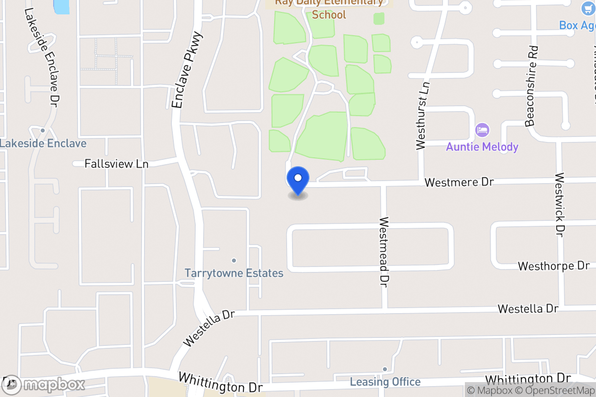 Map of 12935 Westmere Dr, Houston