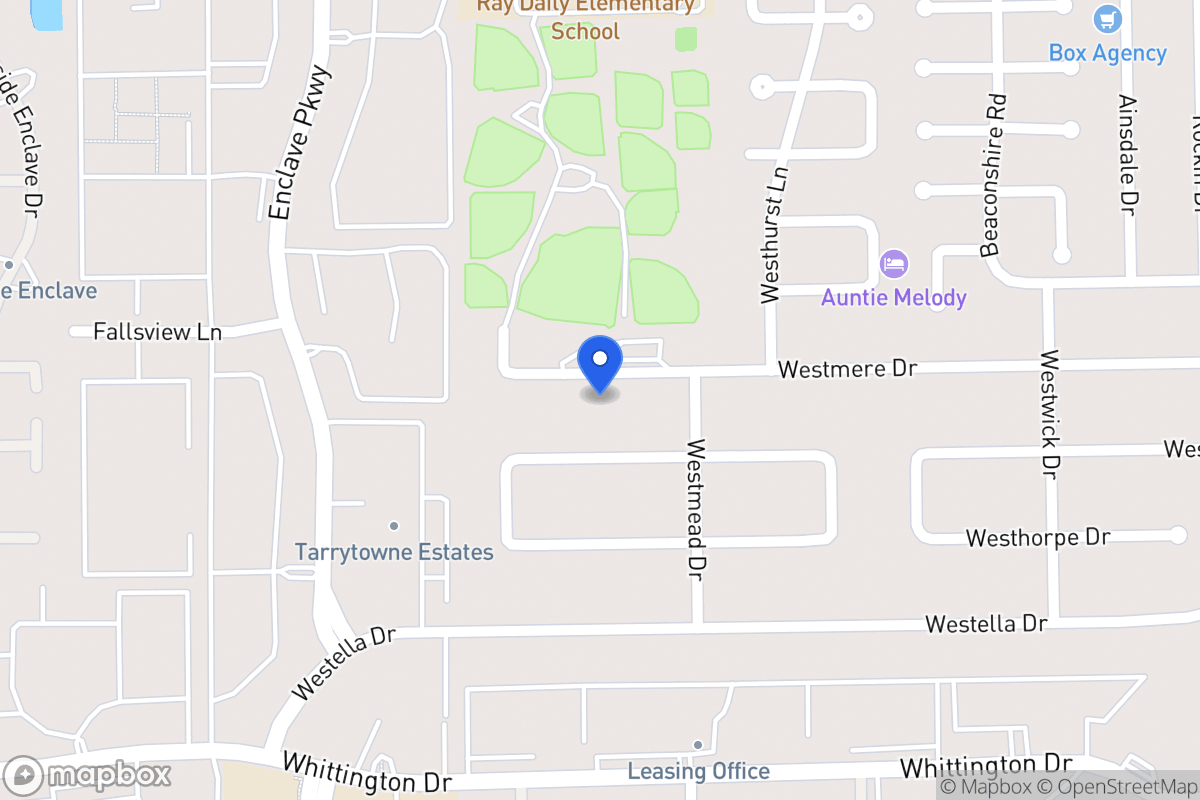 Map of 12919 Westmere Dr, Houston
