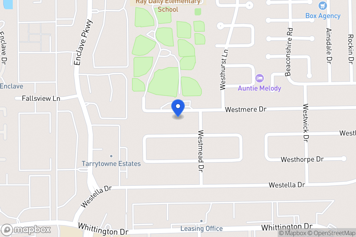 Map of 12915 Westmere Dr, Houston