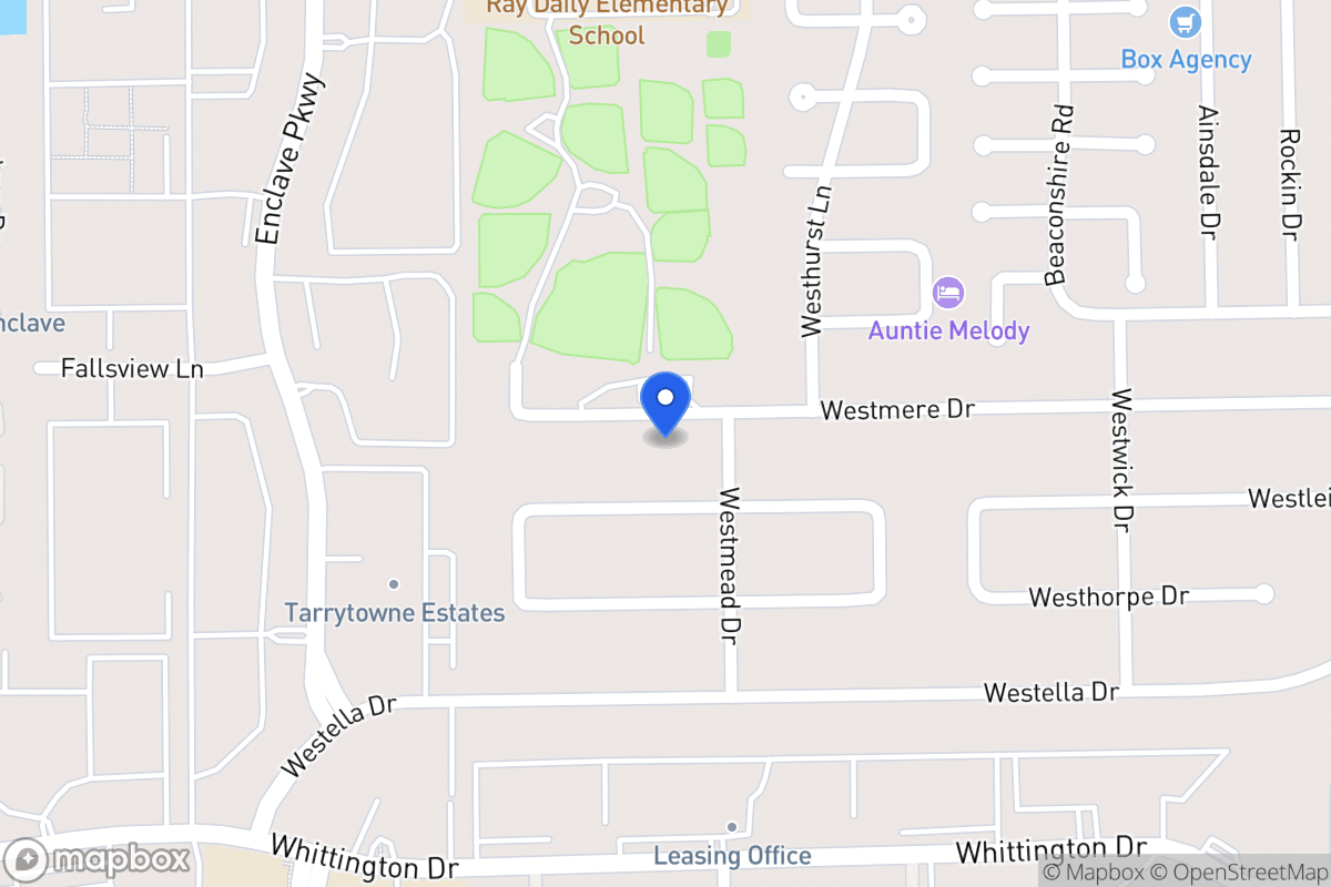 Map of 12911 Westmere Dr, Houston