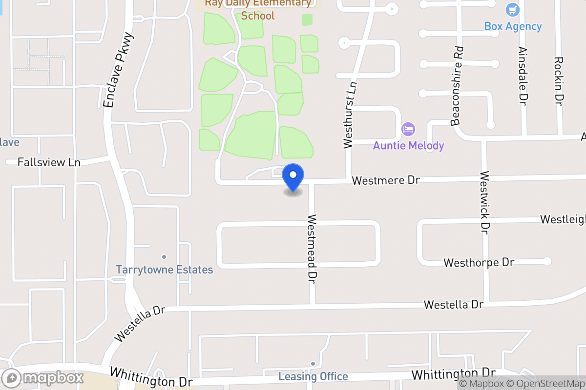 Map of 12907 Westmere Dr, Houston