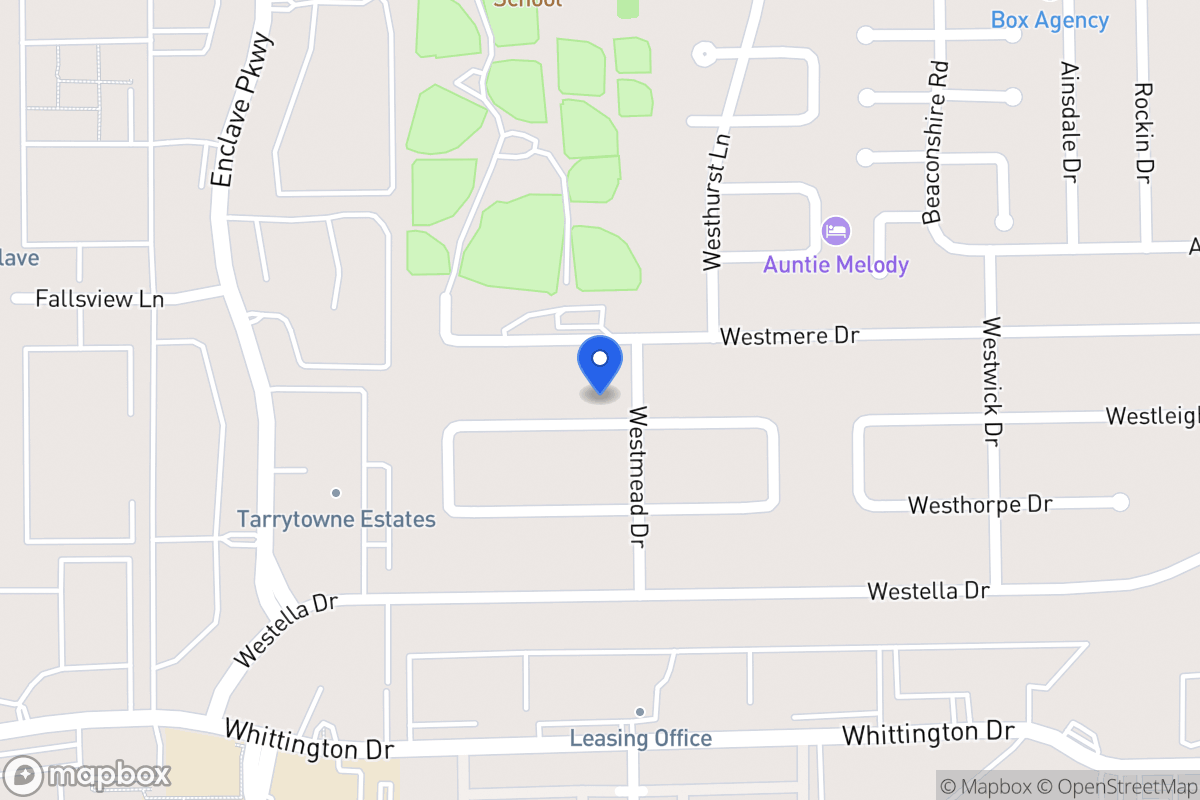 Map of 12906 Westleigh Dr, Houston