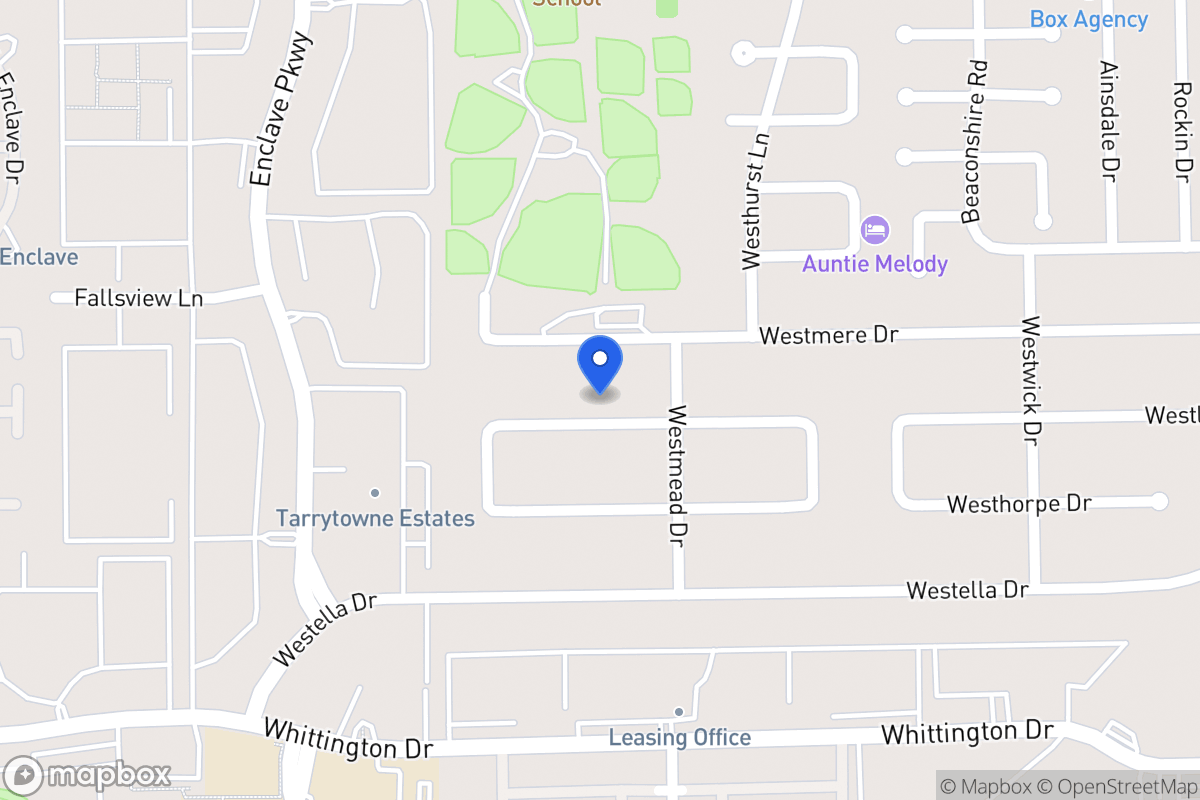 Map of 12914 Westleigh Dr, Houston