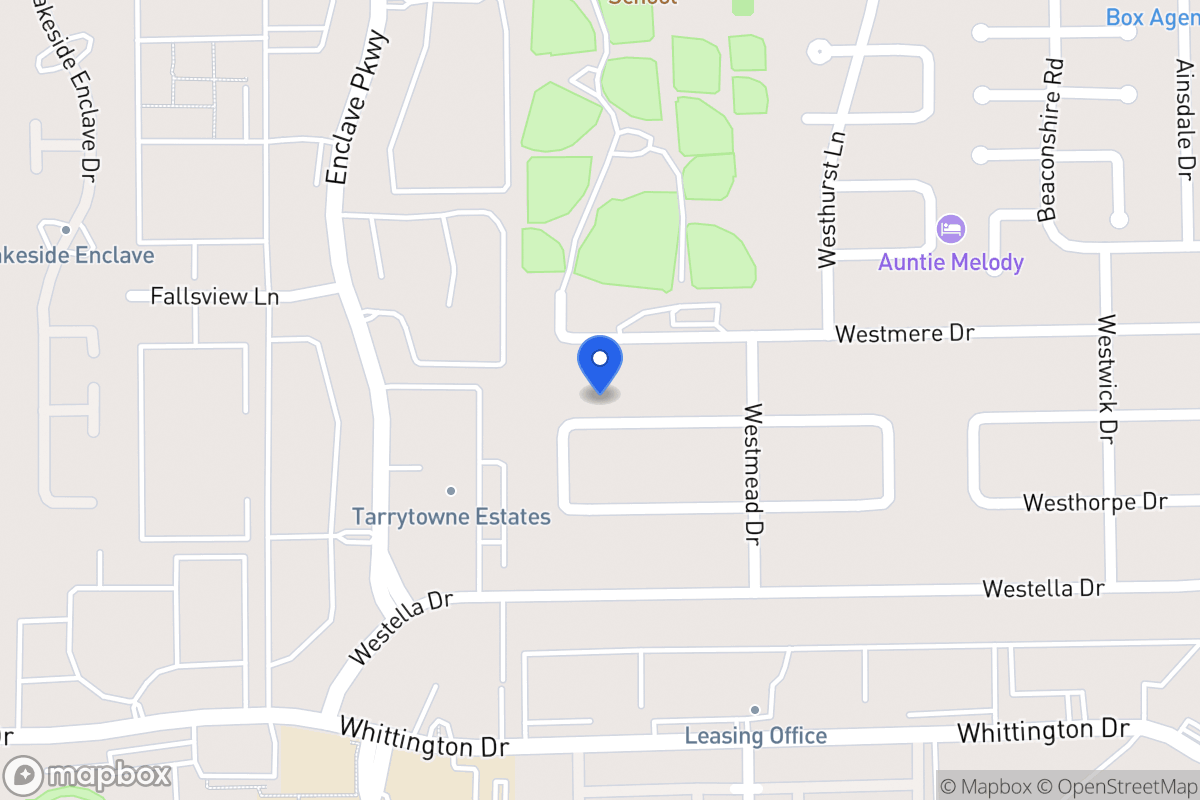 Map of 12930 Westleigh Dr, Houston