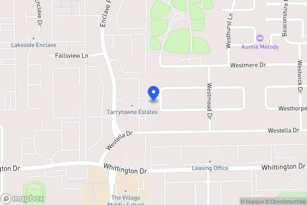 Map of 12958 Westleigh Dr, Houston