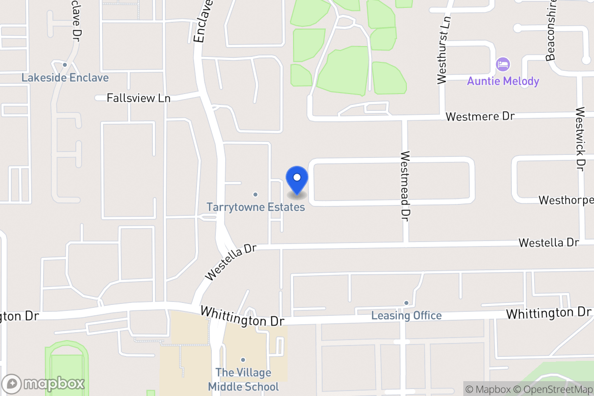 Map of 12962 Westleigh Dr, Houston
