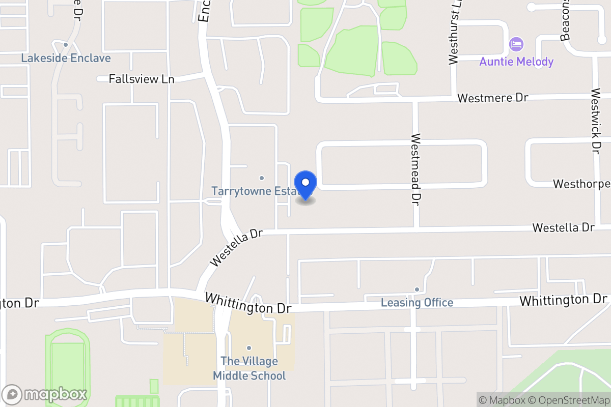 Map of 12943 Westhorpe Dr, Houston