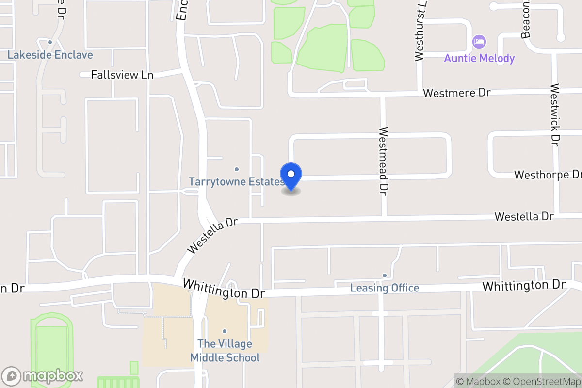 Map of 12939 Westhorpe Dr, Houston