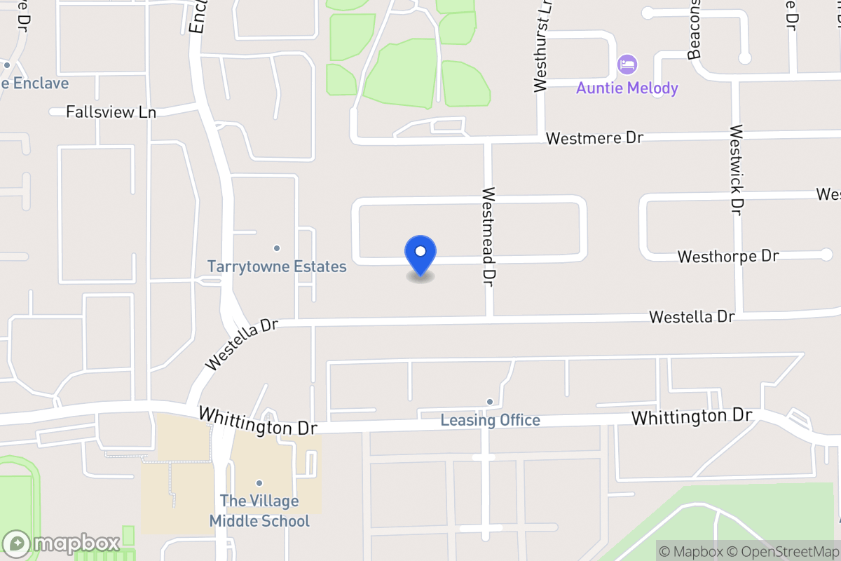 Map of 12919 Westhorpe Dr, Houston