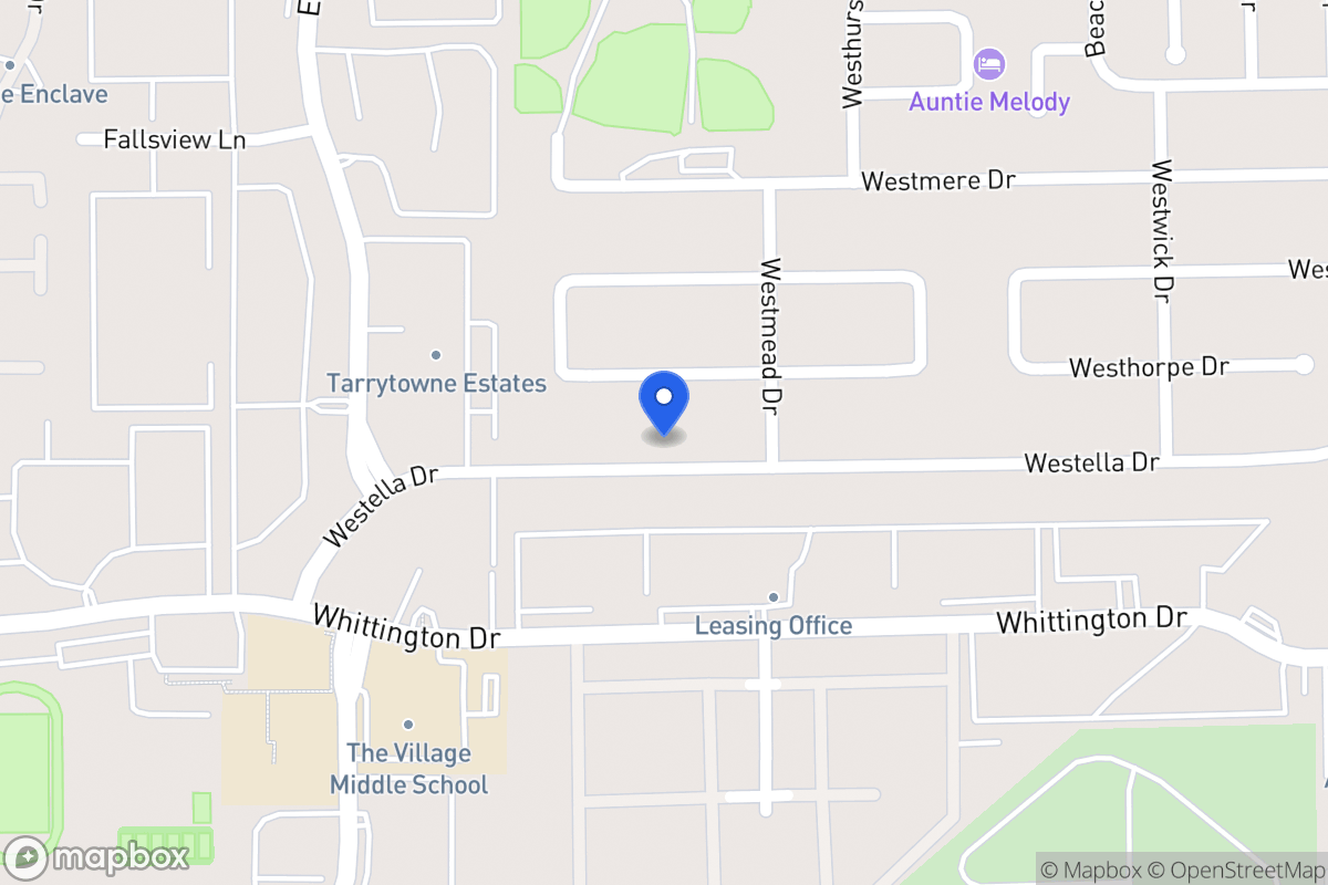 Map of 12918 Westella Dr, Houston