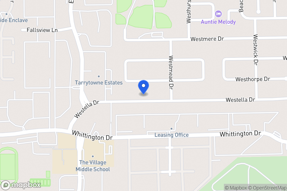 Map of 12922 Westella Dr, Houston