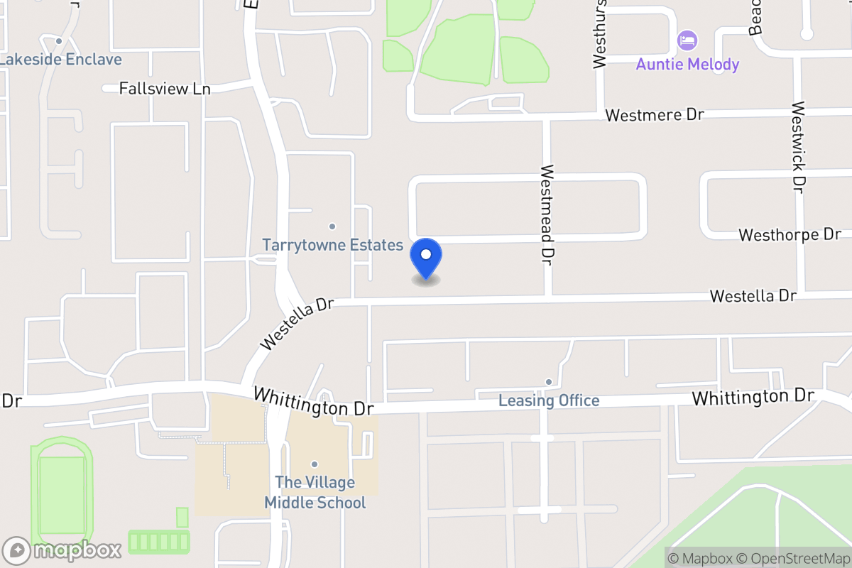 Map of 12934 Westella Dr, Houston