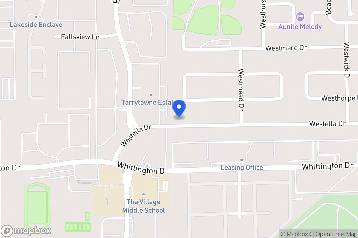 Map of 12942 Westella Dr, Houston