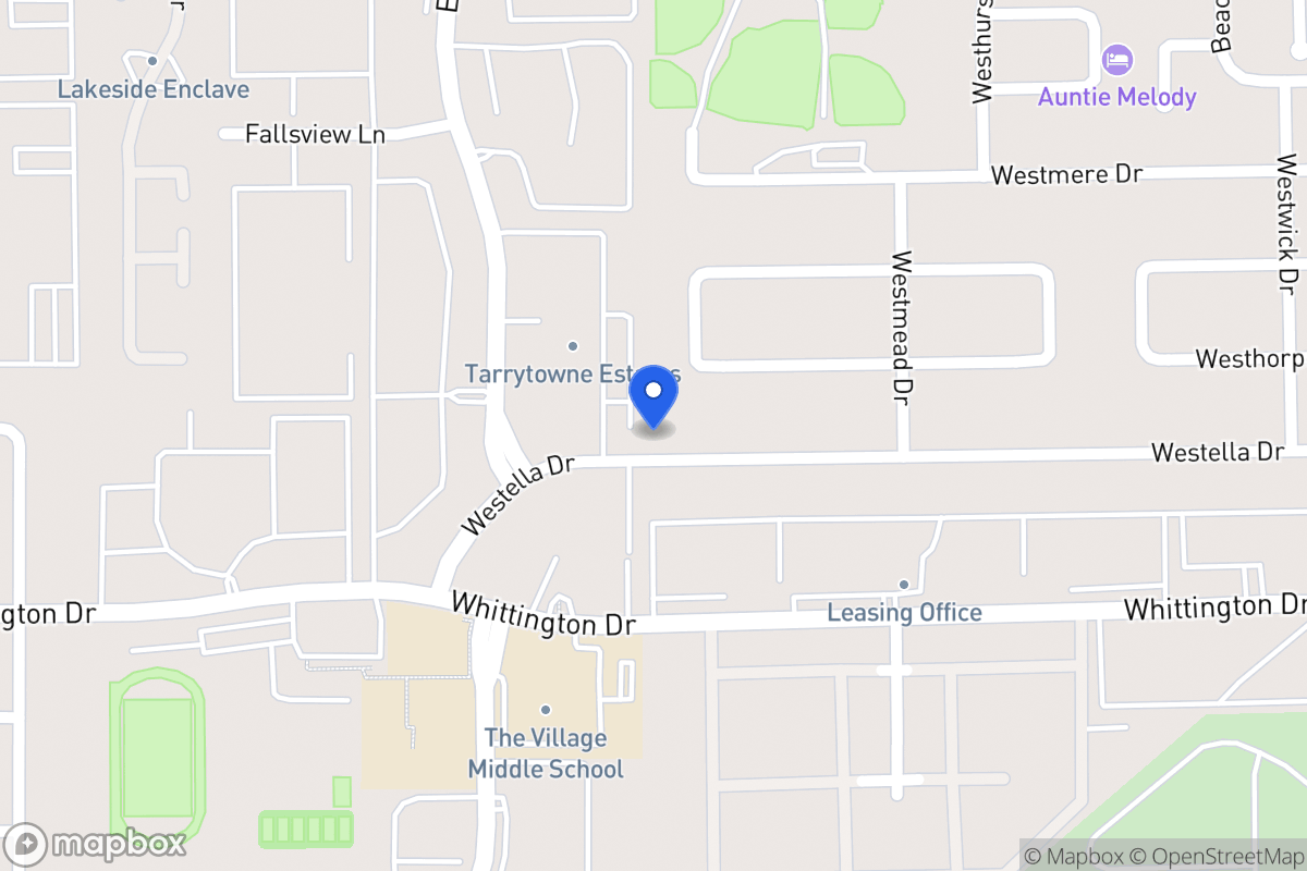 Map of 12946 Westella Dr, Houston