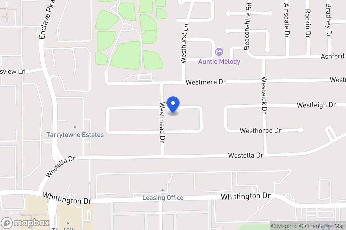 Map of 12867 Westleigh Dr, Houston