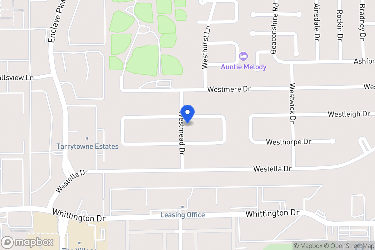 Map of 12871 Westleigh Dr, Houston