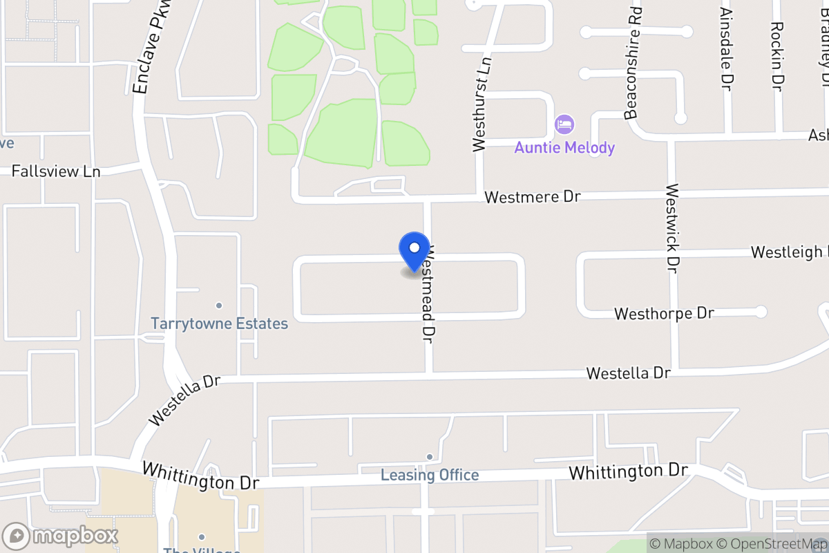 Map of 12903 Westleigh Dr, Houston