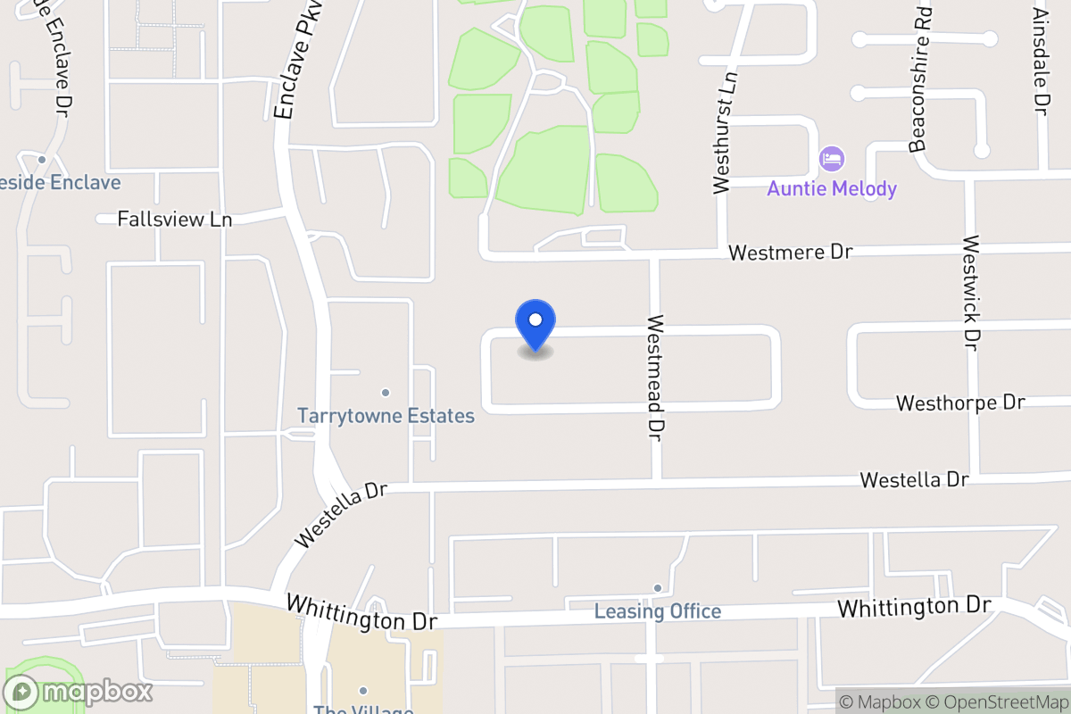 Map of 12927 Westleigh Dr, Houston