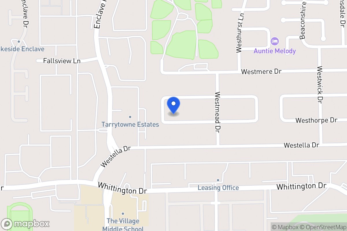 Map of 12930 Westhorpe Dr, Houston