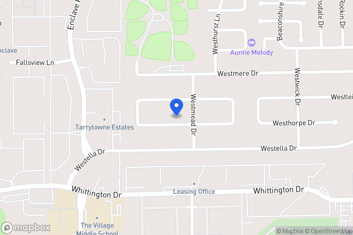 Map of 12910 Westhorpe Dr, Houston