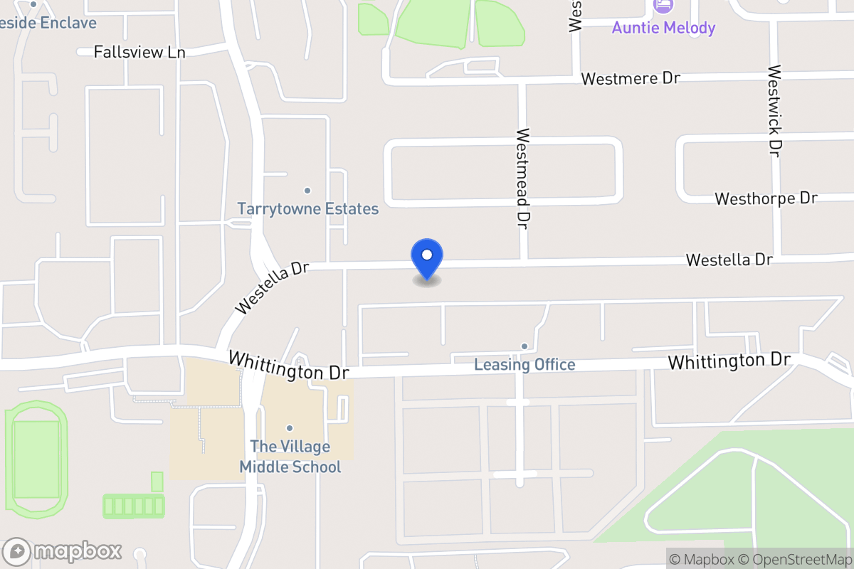 Map of 12927 Westella Dr, Houston