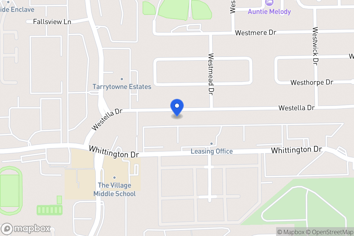 Map of 12923 Westella Dr, Houston