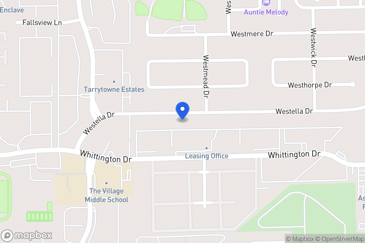 Map of 12915 Westella Dr, Houston