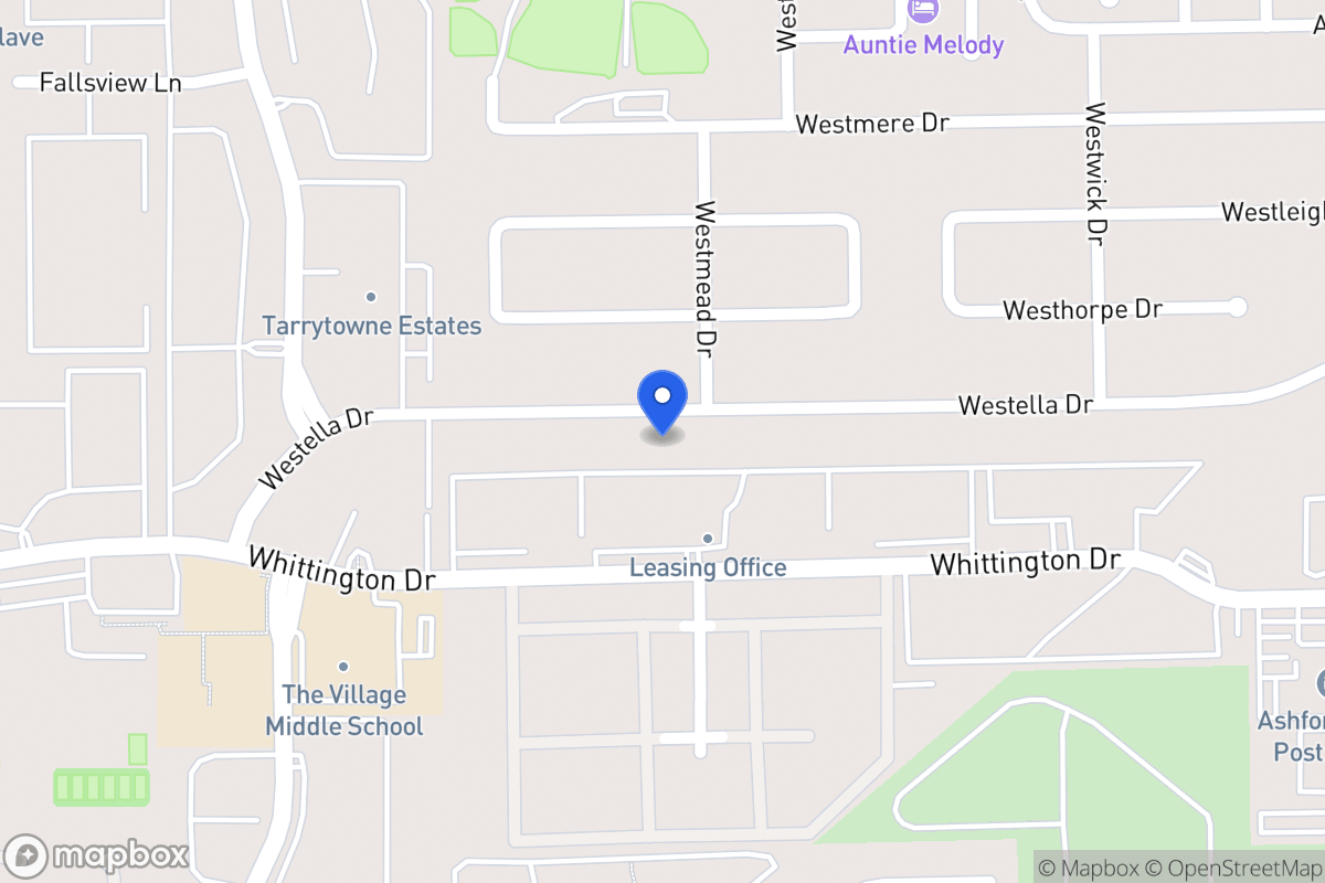 Map of 12907 Westella Dr, Houston